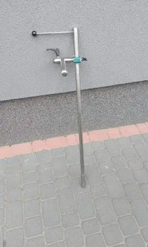 Sztyca na reling do przetwornika Live Panoptix lub Active Target