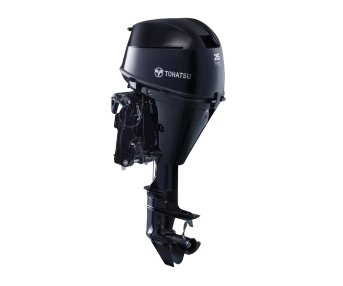 Silnik zaburtowy Tohatsu MFS 25, silnik zaburtowy