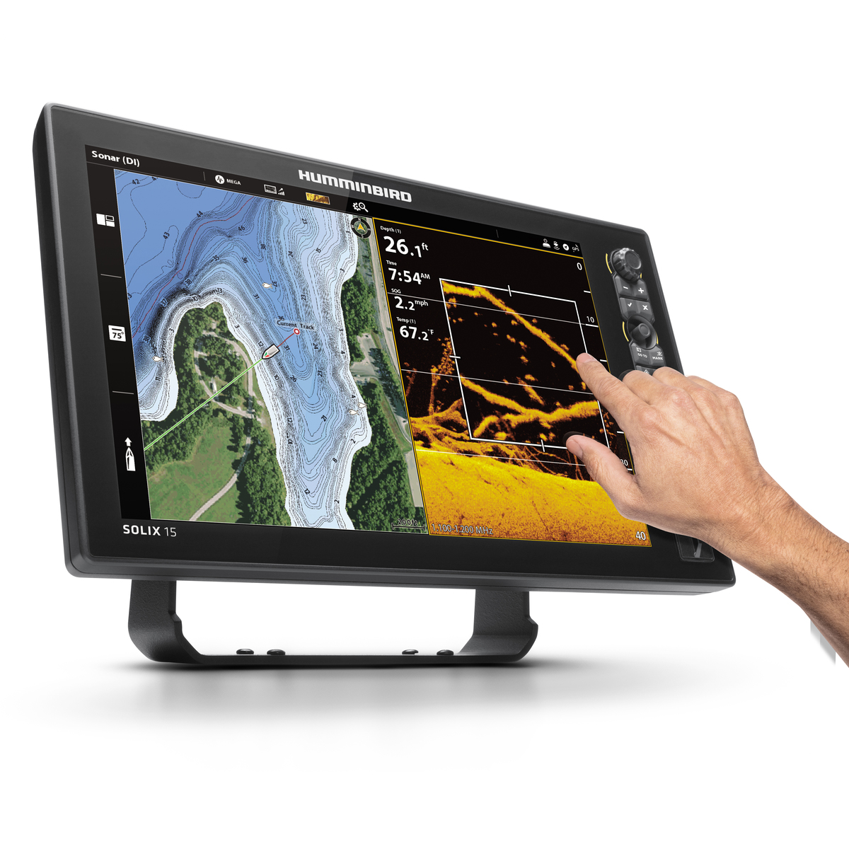ECHOSONDA HUMMINBIRD SOLIX 15 CHIRP MSI + G3 MEGA - obrazek 5