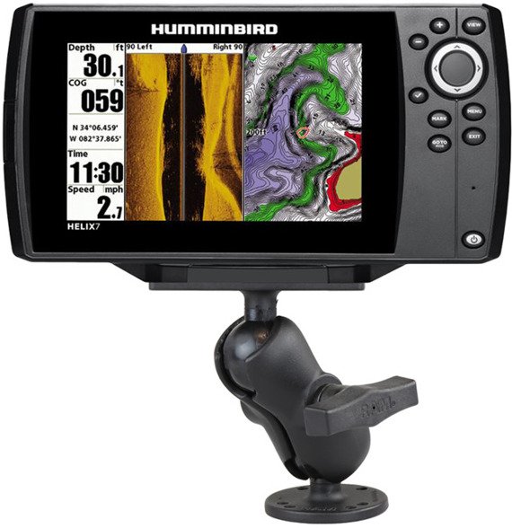 UCHWYT DO HUMMINBIRD HELIX 7 MONTOWANY MONTOWANY DO PŁASKIEJ POWIERZCHNI