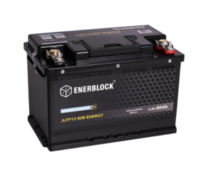 Akumulator Enerblock JLFP12 80 - X-Boats Wypożyczalnia Łodzi Motorowych Augustów, Sklep Silniki zaburtowe, Serwis Silników Zaburtowych