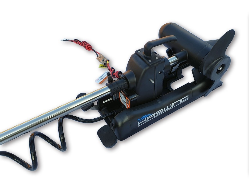 Silnik elektryczny HasWing CAYMAN 80 GPS Helmsman 80 lbs 24V KOTWICA TEMPOMAT W PILOCIE (80lbs/24V) v1.6 - obrazek 2