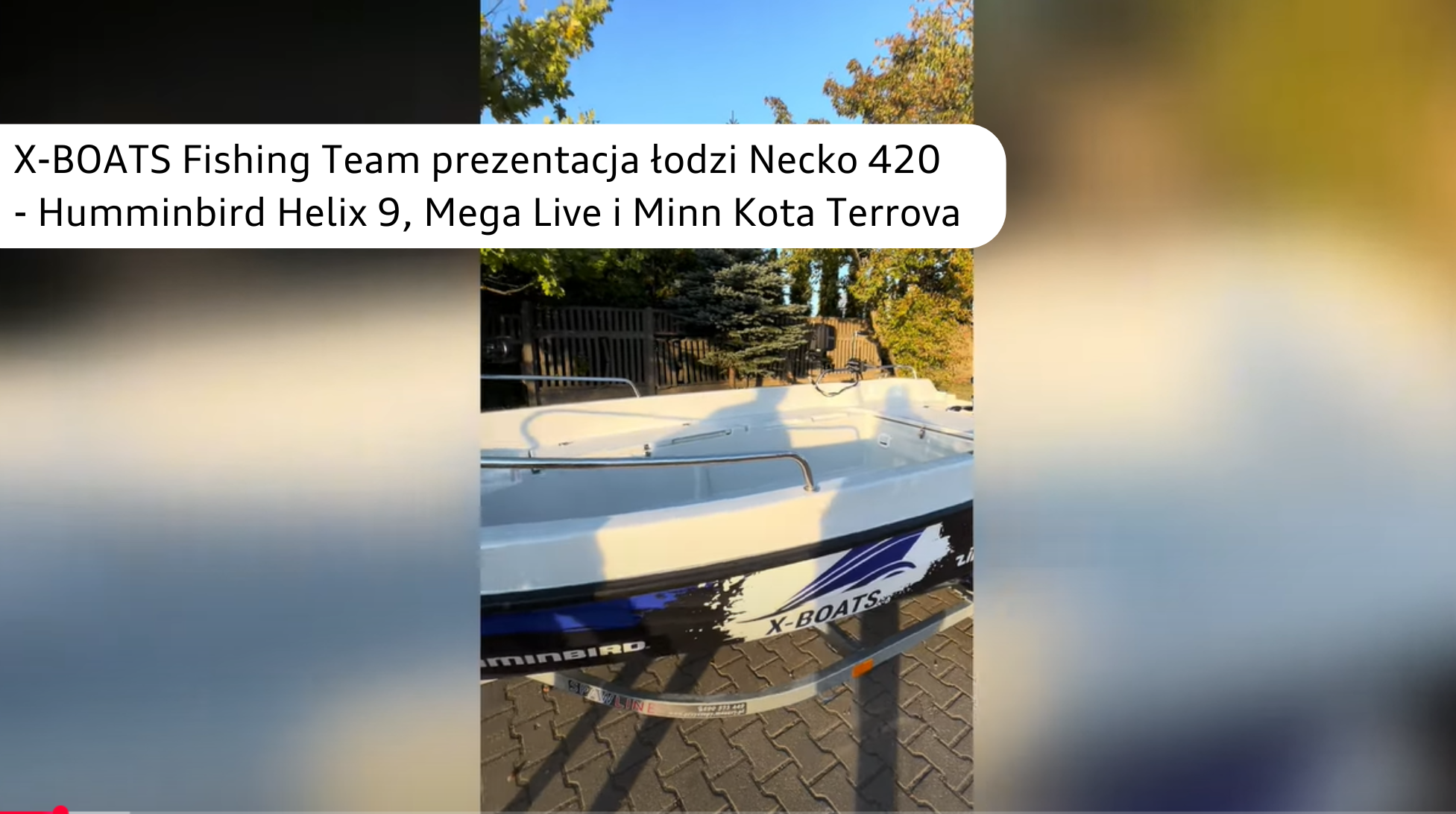 X BOATS Fishing Team prezentacja lodzi Necko 420 Humminbird Helix 9 Mega Live i Minn Kota Terrova - X-Boats Wypożyczalnia Łodzi Motorowych Augustów, Sklep Silniki zaburtowe, Serwis Silników Zaburtowych