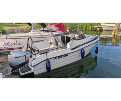 Łódź rekreacyjna Lakeman 540 GT Honda 115 produkcja 2024