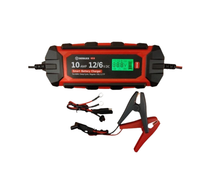 Prostownik ładowarka Enerblock 10A 12V 6V ENR12-10 LiFepo4