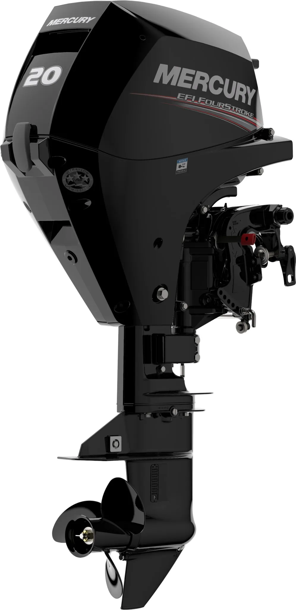Silnik zaburtowy spalinowy Mercury F20 EFI FourStroke E / EL / EPT / ELPT Manetka - obrazek 3