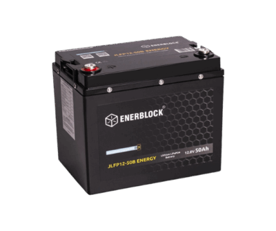 Enerblock JLFP Lithium Energy 12V 50Ah LiFePO4 BMS Bluetooth Akumulator