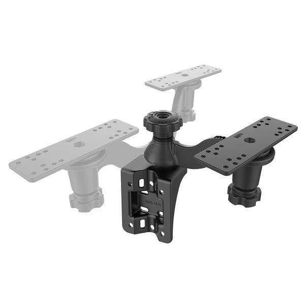RAM® Pionowe mocowanie z ramieniem obrotowym 6" do echosondy wędkarskiej i plotera - obrazek 3