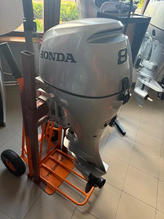 Silnik zaburtowy HONDA BF8 DK2 SHU krótka stopa - na gwarancji jak nowy, serwisowany w ASO, jedynie 25 mth - obrazek 7